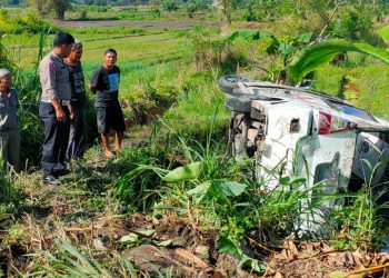 Mini bus alami kecelakaan di Taput enam pelajar SMK alami luka ringan