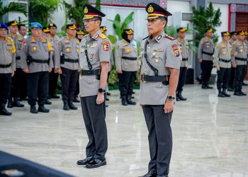 Kapolda Sumut ucapkan selamat kepada Brigjen Pol Jawari naik pangkat jadi Irjen Pol