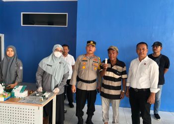 Polres Sibolga laksanakan test urine sopir angkutan kota