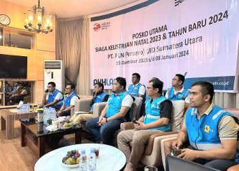 PLN UID Sumut sukses jaga keandalan pasokan listrik pada perayaan Natal 2023