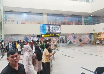 Penumpang  pesawat di Bandara Kualanamu pada Hari Natal capai 18.710 orang