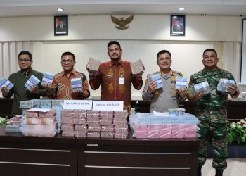 Kapolrestabes Medan hadiri pengembalian uang Rp7,8 miliar proyek lampu pocong