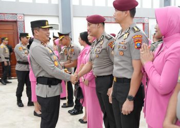 1.611 personel Polda Sumut naik pangkat