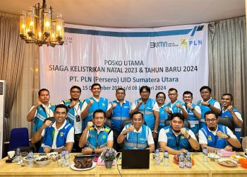 PLN UID Sumut sukses jaga pasokan listrik saat pergantian malam Tahun Baru 2024