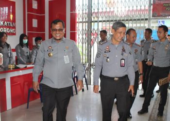 Kadivpas Kanwil Kemenkumham Sumut kunker Lapas Kelas IIB Siborong-borong