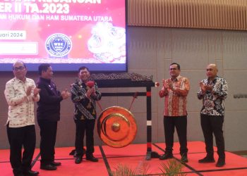 Kakanwil Kemenkumham Sumut buka kegiatan Rekonsialisasi Data Laporan Keuangan