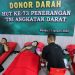 Pendam I/BB gelar bakti sosial donor darah sambut HUT Ke-73 Penerangan TNI AD