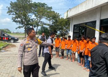 Polisi gerebek markas kawanan begal di Belawan lakukan aksi curas