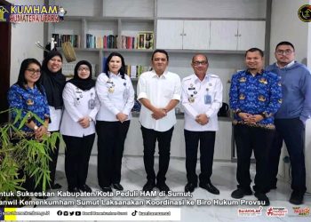 Kanwil Kemenkumham Sumut gandeng jajaran susun laporan SPIP guna tingkatkan pemantauan dan evaluasi