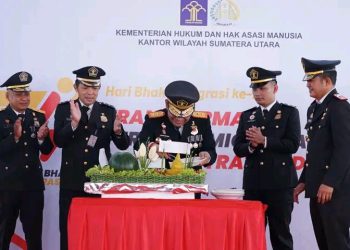 Kakanwil Kemenkumham Sumut apresiasi kinerja jajaran Imigrasi
