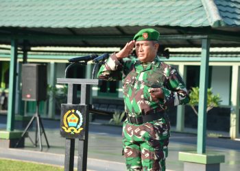 Danrem 023/KS irup pada Upacara Bendera 17 bulan Maret 2024