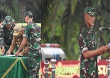 Inspektur Jenderal TNI AD tutup TMMD Ke -119 Tahun 2024 di Kabupaten Siak