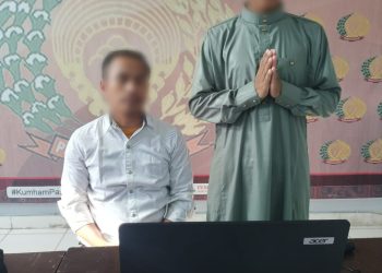 Polrestabes Medan gerebek barak narkoba di Desa Paya Geli amankan dua pria