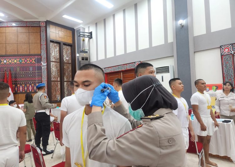 Polda Sumut menggunakan prinsip "BETAH" dalam melaksanakan tahapan seleksi penerimaan anggota Polri Tahun 2024.(Satunusantara news/HO-Humas Polda Sumut).