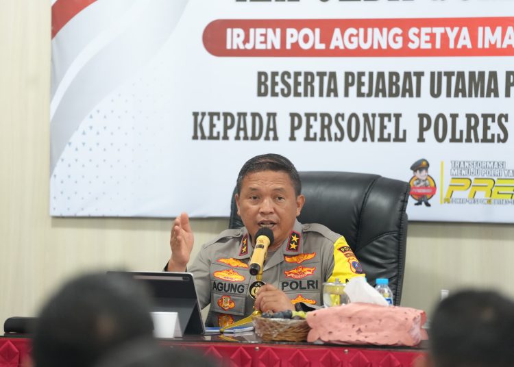 Kapolda Sumatera Utara Irjen Pol Agung Setya Imam Effendi.(Satunusantara news/HO-Humas Polda Sumut)