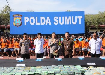 Polda Sumut berhasil turunkan secara signifikan 9,5 persen kejahatan narkotika