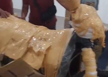 Polda Sumut bersama dengan Kodam I/BB bongkar kejahatan transnasional dan dua truk diamankan