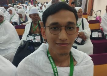 Faisal Rahmad Harahap jemaah termuda di Kloter 14 Medan bertekad cium Hajaral Aswad