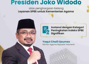 Kemenag terima penghargaan Digital Government Award dari Presiden Joko Widodo