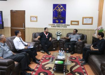 Kakanwil Kemenkumham Sumut terima audensi GMNI Kota Medan