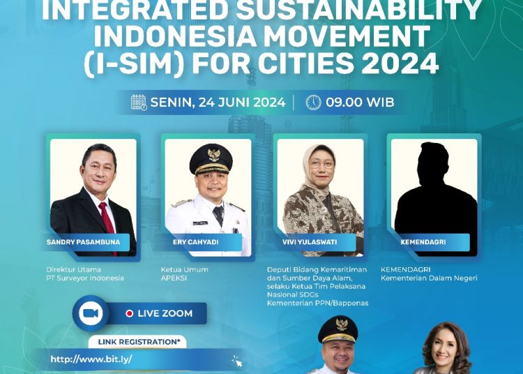 Bupati TapselDolly Pasaribu menjadi pembicara di depan Wali Kota se-Indonesia pada Kick Off Integrated Sustainability Indonesia Movement (I-SIM) for Cities 2024.(Satunusantara news/HO-Prokopim Tapsel).