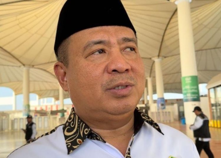 Ketua Panitia Penyelenggara Ibadah Haji (PPIH) Arab Saudi Nasrullah Jasam.(Satunusantara news/HO-Humas Haji Medan).