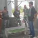 Sekdakab Dairi terkesan dengan semangat gotong- royong masyarakat Parbuluan bangun kantor Koramil Baru