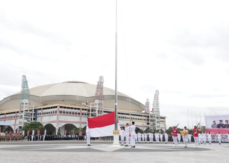 PLN juga sukses mengawal pelaksanaan upacara HUT Kemerdekaan RI ke-79 di Lapangan Astaka, Medan, Sumatera Utara.(Satunusantara news/HO-Humas  PLN UID Sumut).