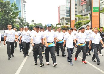 Kodam I/BB bersama puluhan ribu warga meriahkan Fun Walk Road to PON XXI Aceh-Sumut 2024