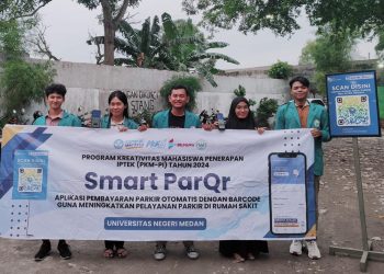 Mahasiswa Unimed ciptakan aplikasi Smart ParQR untuk parkir kendaraan yang lebih nyaman