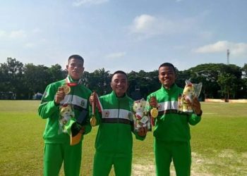 Mahasiswa FIK Unimed raih medali emas Cabor Cricket Putra di PON Sumut-Aceh 2024