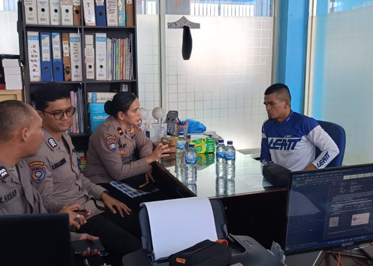 Lapas Kelas I Medan melakukan koordinasi dengan Direktorat Binmas Polda Sumut terkait dengan pendataan Kartu Anggota Polsuspas di Lapas Kelas I Medan,.(Satunusantara news/HO-Humas Lapas Medan).