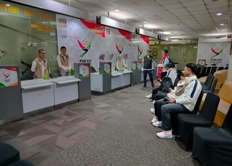 PT Angkasa Pura Aviasi, pengelola Bandara Internasional Kualanamu, Kabupaten Deli Serdang memeriahkan perhelatan PON XXI Aceh-Sumut  2024. (Satunusantara news/HO-Humas PT Angkasa Pura Aviasi).