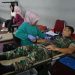 Korem 032/Wirabraja gelar donor darah sambut HUT ke-79 TNI 