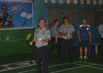 Lapas Kelas I Medan gelar turnamen badminton antar warga binaan pemasyarakatan