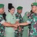 Dandim 0207/Simalungun pimpin upacara korps raport sertijab Danramil