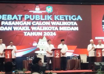 Ketua KPU: debat publik ketiga pemilihan Wali kota dan Wakil Wali kota Medan 2024 debat pamungkas