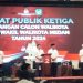 Ketua KPU: debat publik ketiga pemilihan Wali kota dan Wakil Wali kota Medan 2024 debat pamungkas
