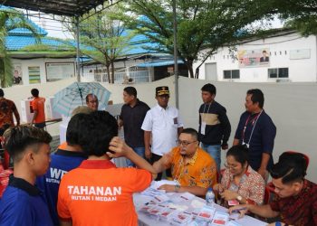 2.465 warga binaan Rutan Kelas I Medan antusias ikuti pemungutan suara Pilkada 2024