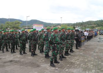 80 personel Kodim 0206/Dairi siap amankan Pilkada Serentak 2024 di Pakpak Bharat