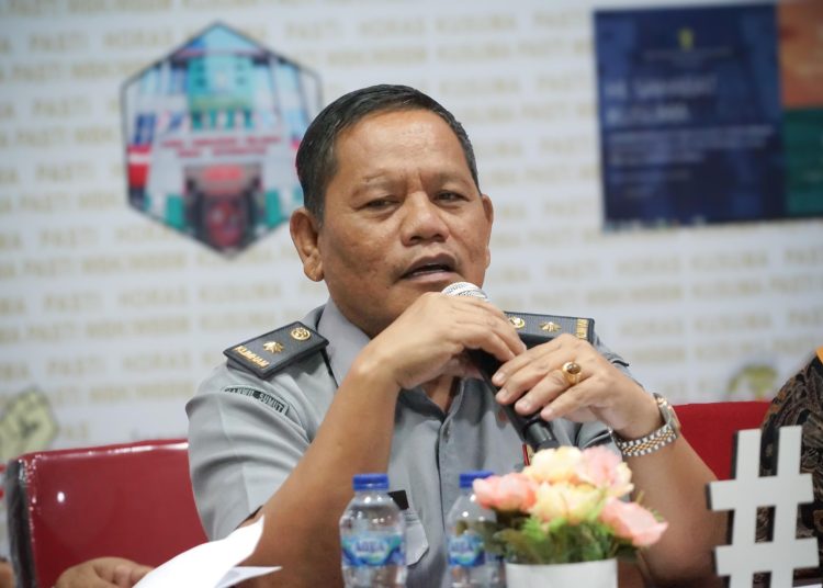 Kepala Divisi Administrasi Kanwil Kemenkumham Sumut, Sahata Marlen Situngkir.(Satunusantara news/HO-Humas Kemenkumham Sumut).