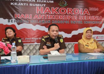 Kejati Sumut gelar penyuluhan hukum di SMAN 14 Medan peringati Hari Anti Korupsi Sedunia