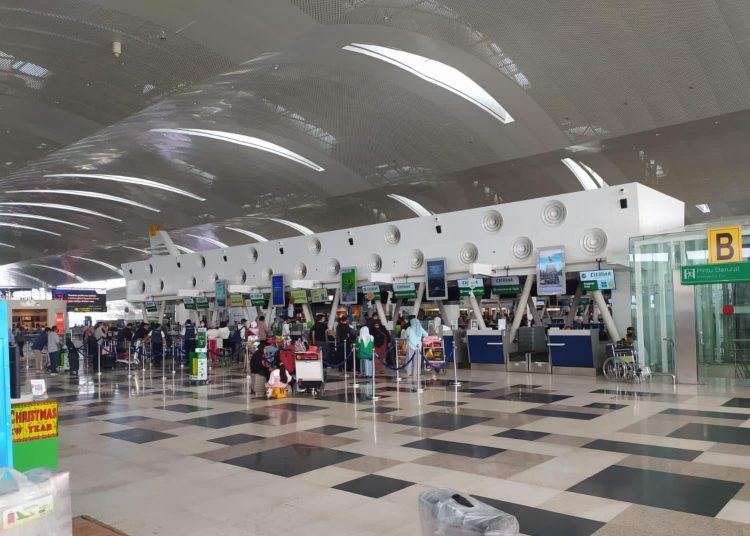 Penumpang di Bandara Internasional Kualanamu,  selama Natal 2024 dan Tahun Baru 2025. mengalami peningkatan signifikan.(Satunusantara news/HO-Humas PT Agkasa Pura Aviasi).