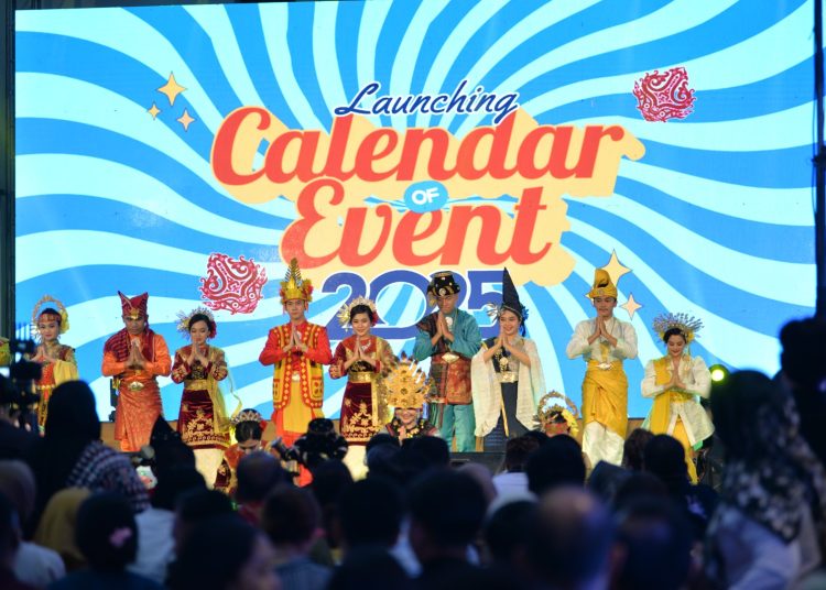 Disbudparekraf Sumut, meluncurkan Kalender Event (Sumut 2025 dengan tema besar "Discover North Sumatra: The Heart of Indonesia".(Satunusantara news/HO-Disbudparekraf Sumut).