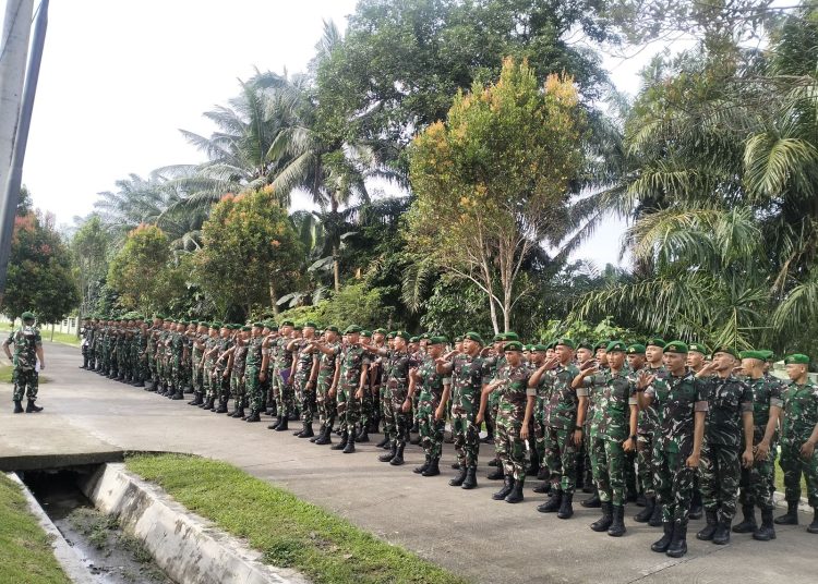 Batalyon Infanteri 126/Kala Cakti menggelar kegiatan Litpers di Markas Yonif 126/KC.(Satunusantara news/HO-Yonif 126/KC).