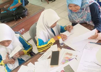 Rosalina Bancin Guru MTsn 1 Labura penggerak literasi hingga berdampak secara nasional
