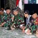 Kasdam I/BB hadiri doa bersama Penutupan Latihan Proglatsiapops Satgas Pamtas RI-PNG Mobile Yonif 100/PS