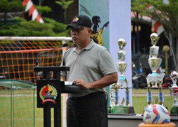 Turnamen Piala Danrem Kawana Fun Kids Soccer 2025 dalam rangka HUT ke-40 Korem 032/WBR