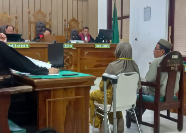 Dua orang saksi dihadirkan,  yakni Abdul Rahman dan Rini Rafika Sari pada sidang kasus korupsi Rp6 miliar  dna Kehumasan PT Bank Sumut periode 2019 hingga Maret 2024, yang digelar di  Pengadilan Tipikor Medan.(Satunusantara news/HO-Dokumen),