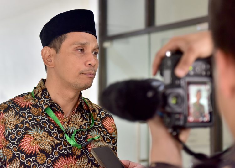 Ketua Cabang Perlombaan Karya Tulis Ilmiah Hadist (KTIH) STQH Tingkat Provinsi Sumut tahun 2025, Mustafa Kamal Rokan.(Satunusantara news/HO-Diskominfo Sumut),